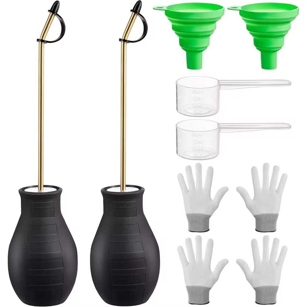 8 oz. Diatomaceous Earth Sprayer,Powder Duster for Home, Organic Gardening and Agricultural Applications, Black (2-Pack) price history on PriceWatchPro