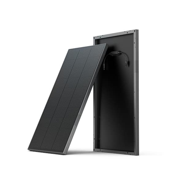 EcoFlow 2 Pieces 100-Watt Monocrystalline Silicon Rigid Solar