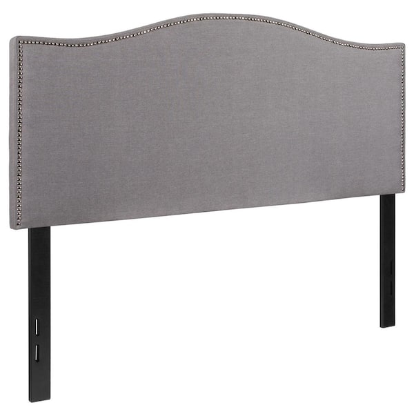 Carnegy Avenue Light Gray Full Headboard Panel Design