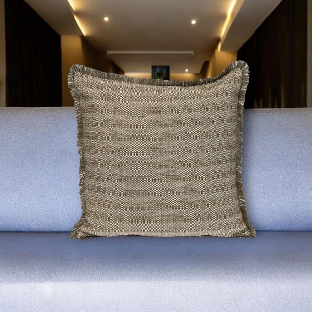 Green, White Striped Polyester 20 in. x 20 in. Throw Pillow price history on PriceWatchPro