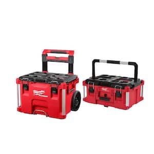 PACKOUT 22 in. Rolling Tool Box and 22 in. Large Tool Box