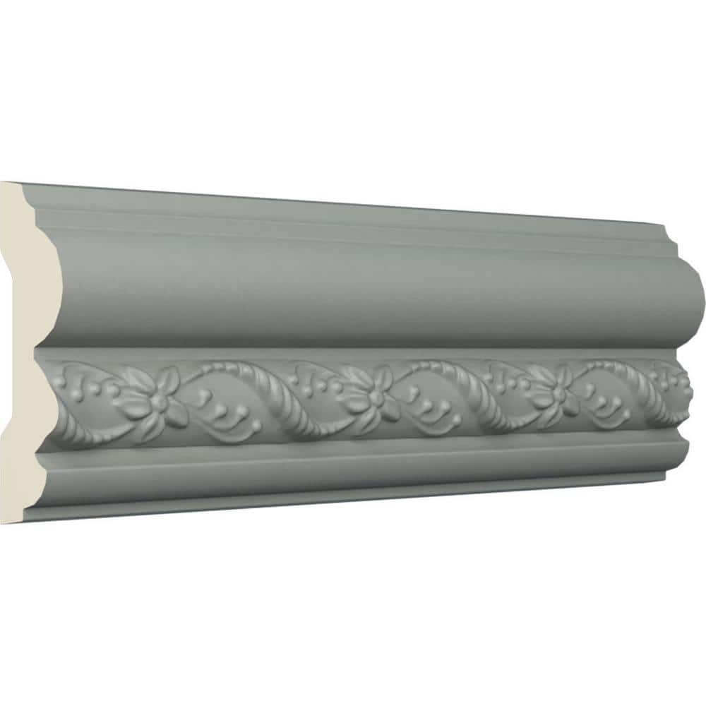 Leaf 3'' H x 96'' W x 0.875'' D Urethane Chair Rail