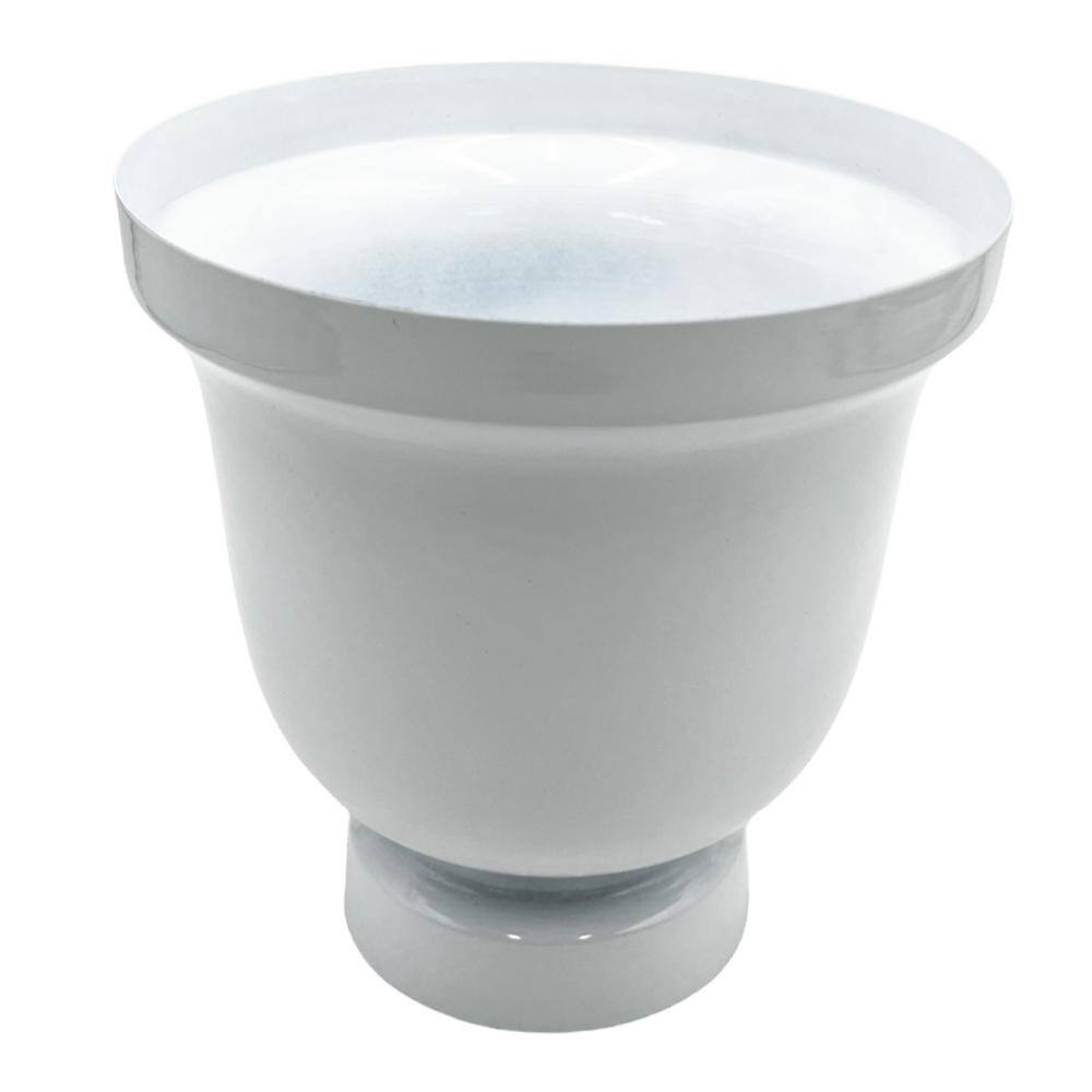 12.5 in. Aluminum Decorative Cylinder White Vase price history on PriceWatchPro