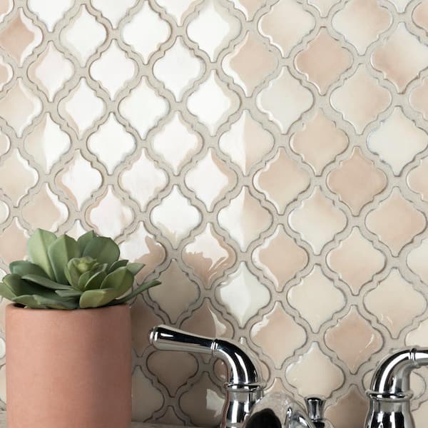 Merola Tile Hudson Tangier Truffle 12 in. x 12 in. Porcelain Floor