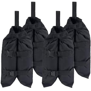 1680 D 198 lbs. Heavy Duty Leg Canopy Weights Sand Bags for Instant Outdoor Sun Shelter Canopy (4-Pack)