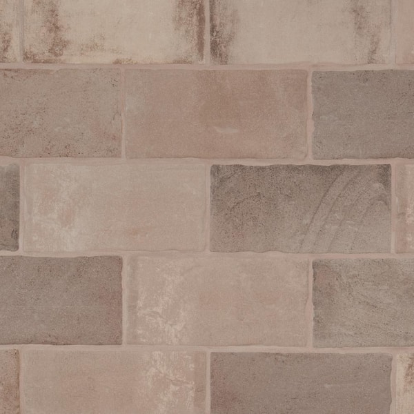 Ivy Hill Tile Tripoli Taupe 3.93 in. x 7.87 in. Matte Terracotta Look Ceramic Wall Tile (10.76 Sq. Ft./Case)