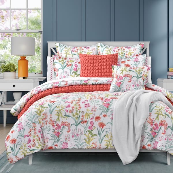 Unbranded Tahlia Pink Polyester Twin/Twin XL 2-Pieces Comforter Set