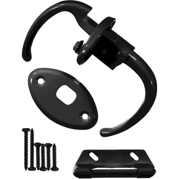 Black Push-Pull Latch