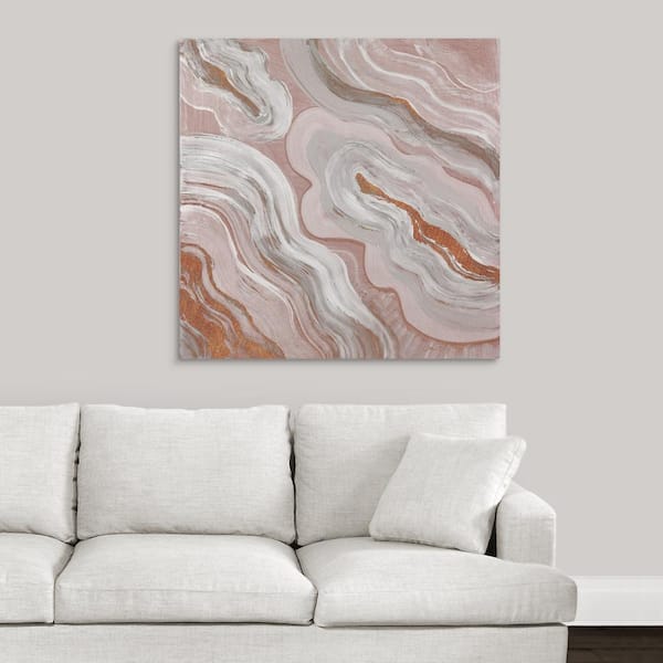 GreatBigCanvas "Moody Orange Agate" by Lanie Loreth Canvas Wall Art