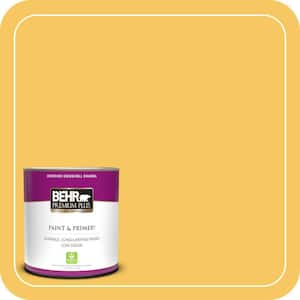 1 qt. #P280-5 Little Sun Dress Eggshell Enamel Low Odor Interior Paint & Primer