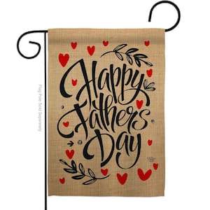 13 in. x 18.5 in. Special Father Day Garden Flag Double-Sided Family Decorative Vertical Flags