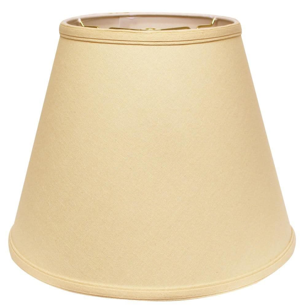 Mix and Match 13 in. Beige Linen Bell Lamp Shade with Uno Fitter price history on PriceWatchPro
