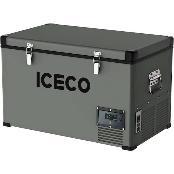 Unbranded 3.03 cu. ft. Built-In Outdoor Refrigerator in Gray with secop Compressor, 0 to 50 degrees F (without Insulated Cover)