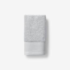 Organic Glacier Gray Solid Cotton Single Hand Towel