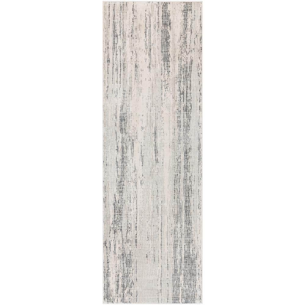Marquis Medium Grey 2 ft. 7 in. x 7 ft. 7 in. Abstract Area Rug price history on PriceWatchPro