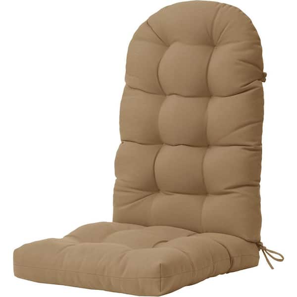 Mximu 49 in. x 20 in. x 5 in. Light Brown Outdoor Patio Adirondack High Back Chair Cushion