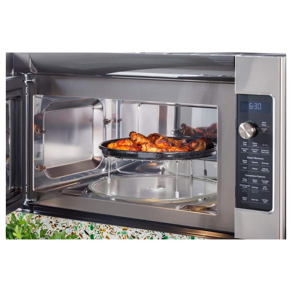 Stainless Steel 1.7 Cu. Ft. Convection Over-the-Range Microwave
