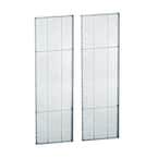 Pannello Parete Forato Azar 2 Pezzi – Viola Traslucido 35,5x35,5 Cm, Per Ganci E Accessori - 2