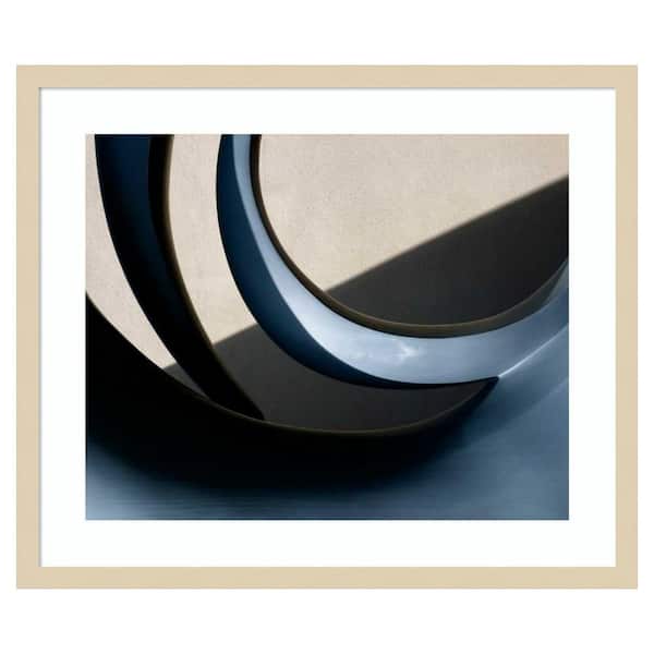 Architectural Curve III by Jim Christensen 1 Piece Framed Giclee Abstract Art Print 21 in. x 25 in.