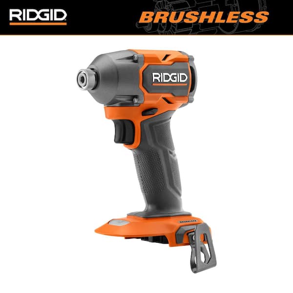 RIDGID 18V Brushless Cordless 4-Mode 1/4 in. Impact Driver (Tool Only)