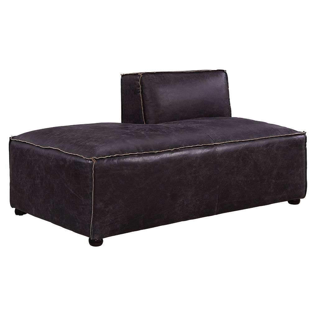 Acme Furniture Birdie Antique Slate Top Grain Leather 56588 The Home