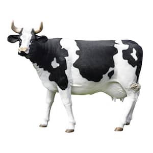 53 in. H the Grand-Scale Wildlife Animal Collection Holstein Cow Statue