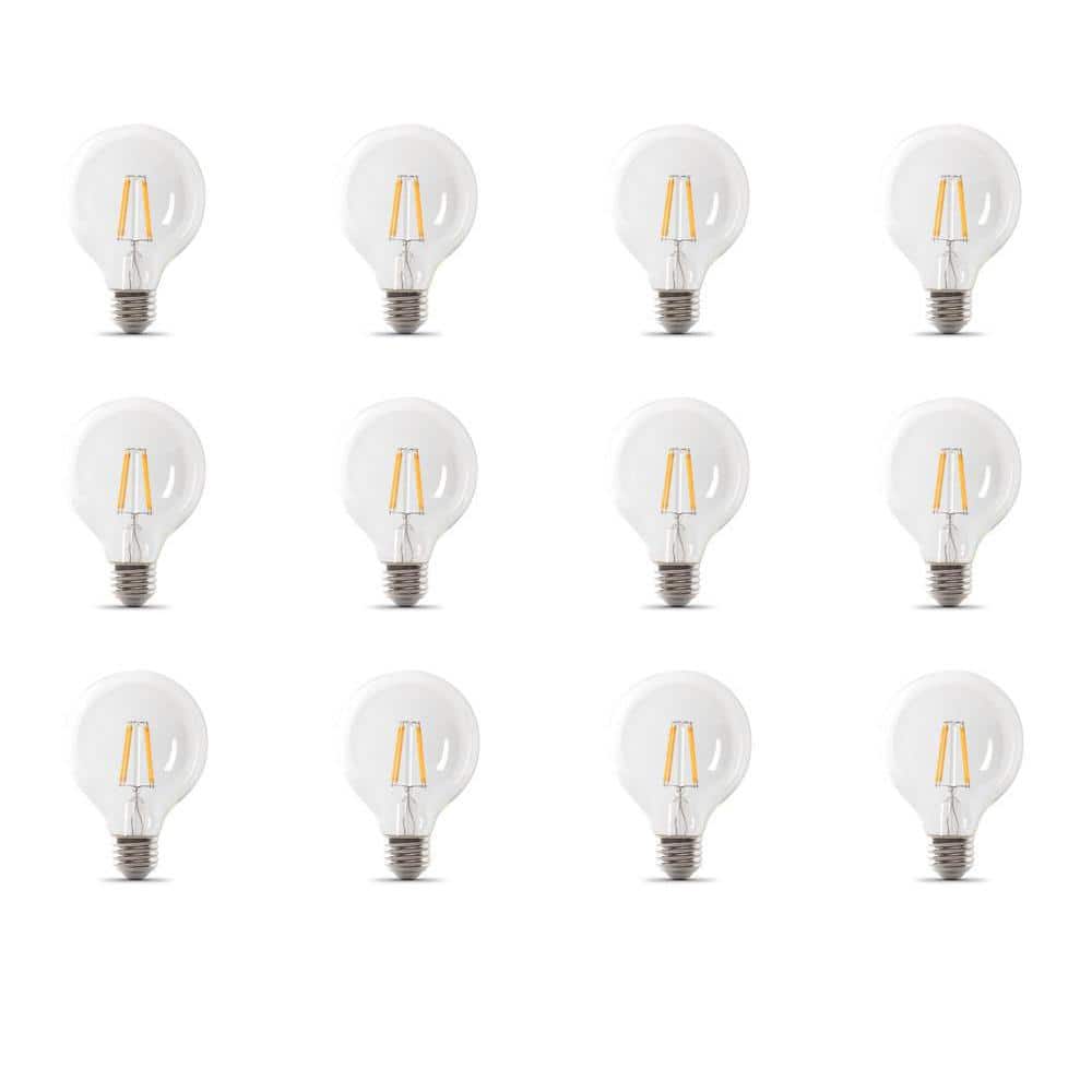 25-Watt Equivalent G25 Globe Dimmable Filament Clear CEC Title 20 E26 LED V