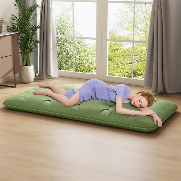 Costway 4 in. Twin Futon Mattress Japanese Floor Pad with Washable