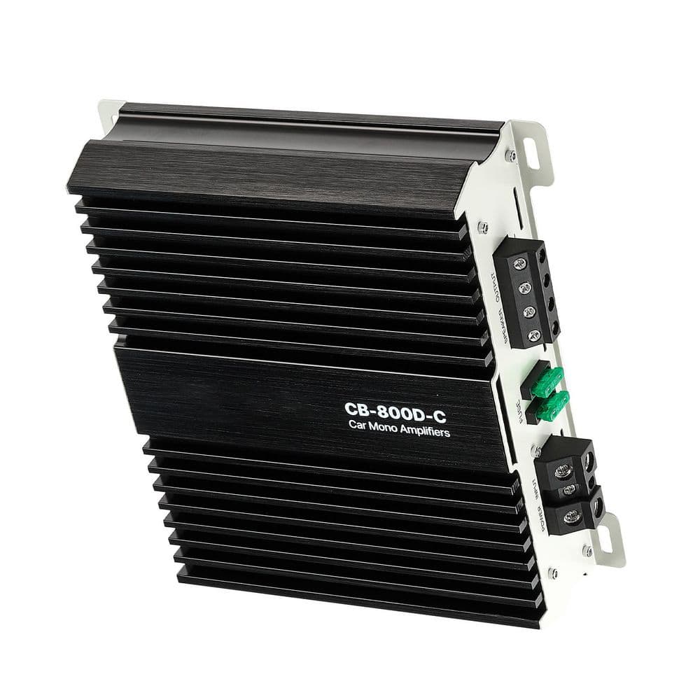 800W RMS Monoblock Car Amplifier, 1-Channel Class D Amp 1/2/4 Ohm Stable with Remote Bass Control, LPF, Boost & Phase price history on PriceWatchPro