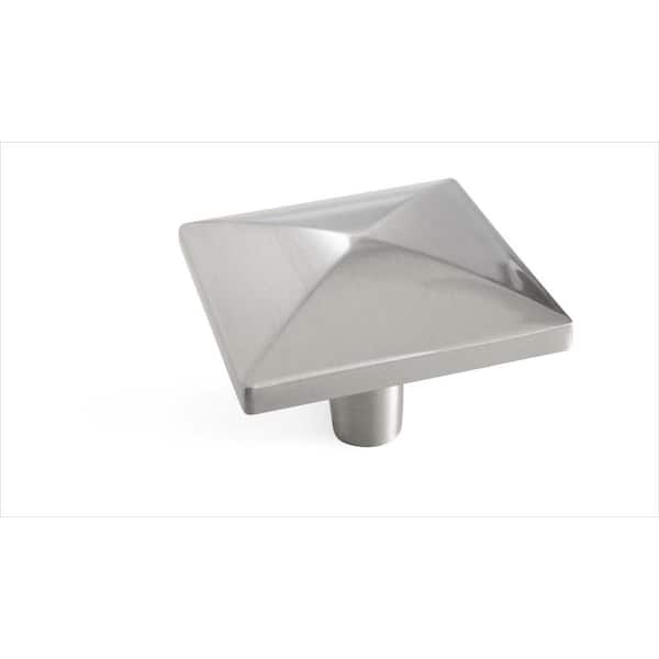 Amerock Extensity 1-1/2 in. (38mm) Classic Satin Nickel Square Cabinet Knob