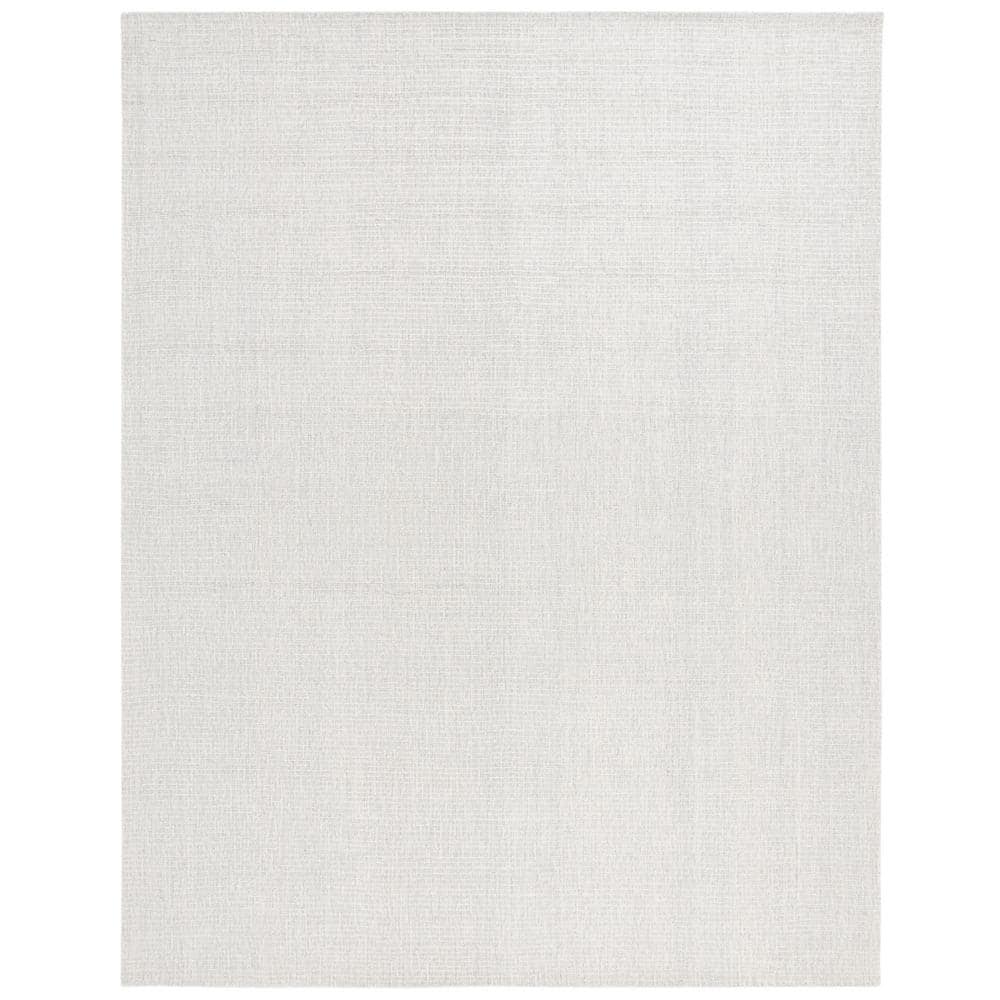 SAFAVIEH Martha Stewart Light Gray/Ivory 8 ft. x 10 ft. Muted Marle ...