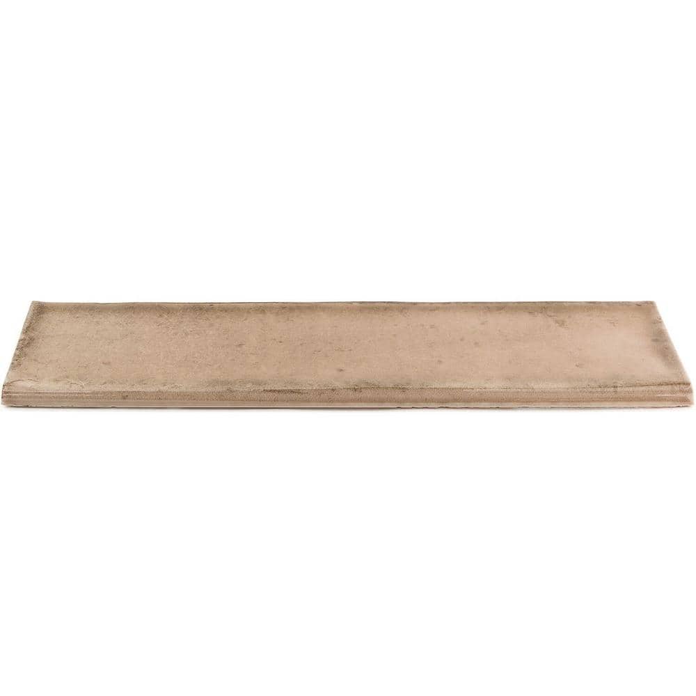 Moze Taupe 3 in. x 12 in. Ceramic Bullnose Trim price history on PriceWatchPro