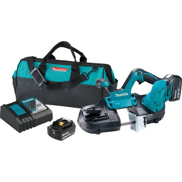 Makita 18-Volt 5.0Ah LXT Lithium-Ion Cordless Compact Band Saw Kit