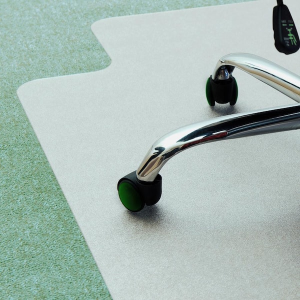 Floortex Advantagemat Plus Clear 36 in. x 48 in. APET Lipped Indoor Chair Mat for Low Standard Pile Carpets NCCMFLAG0003