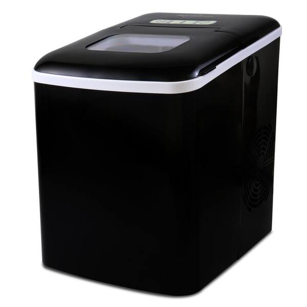 Koolatron 26 lb. Portable Counter Top Automatic Ice Maker in Black