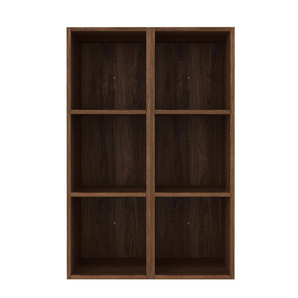 "23.62""W x 9.81""D x 35.44""H Plywood Bathroom Wall Cabinet Set with Open Shelves,Brown Ebony" price history on PriceWatchPro