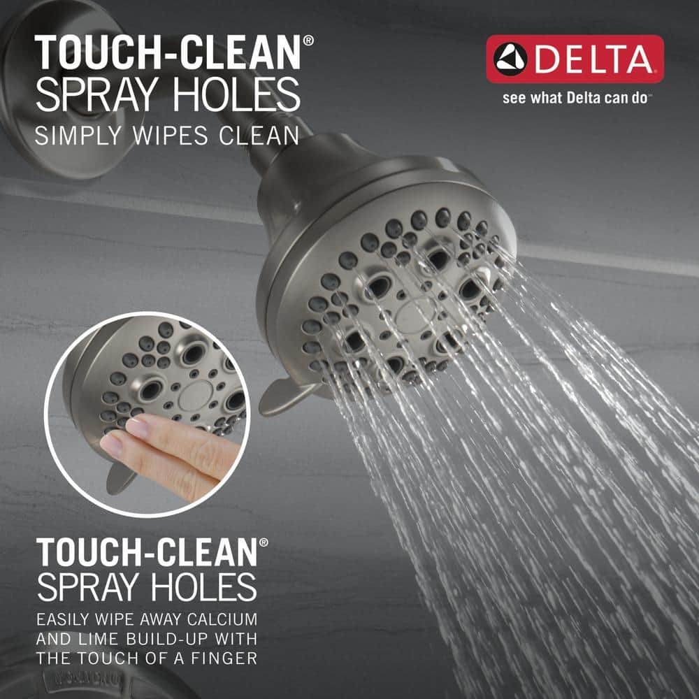 Contemporary Stainless Steel Single-Function Shower Faucet Set