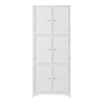 Home Decorators Collection Bradstone 4 Drawer White File Cabinet JS-3422-A