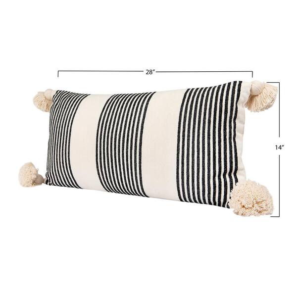 black chenille throw pillows