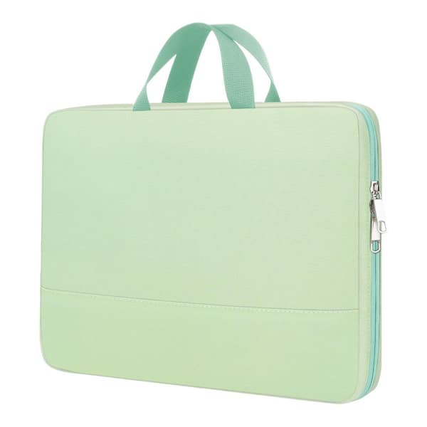 Mint Green 15.6 in. Laptop Sleeve Computer Bag Water Resistant Computer Case Carrying Cover Compatible for Men Women