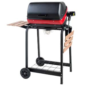 Electric Cart Grill in Black