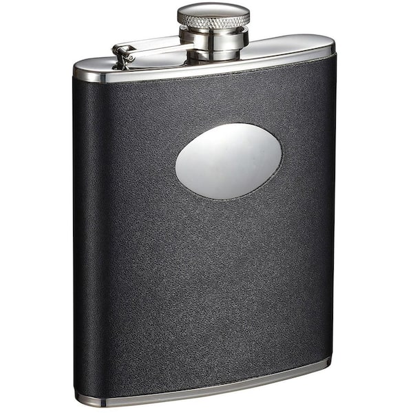 Visol Montego Black Liquor Flask