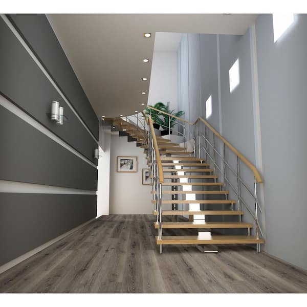 Empire Oak 12 MIL x 6 in. x 48 in. Glue Down Waterproof Luxury Vinyl Plank Flooring (36 sq. ft./ Case)