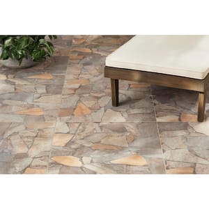 Quartzo Natural 24 in. x 24 in. Matte Ceramic Floor and Wall Tile (28 sq. ft./case)