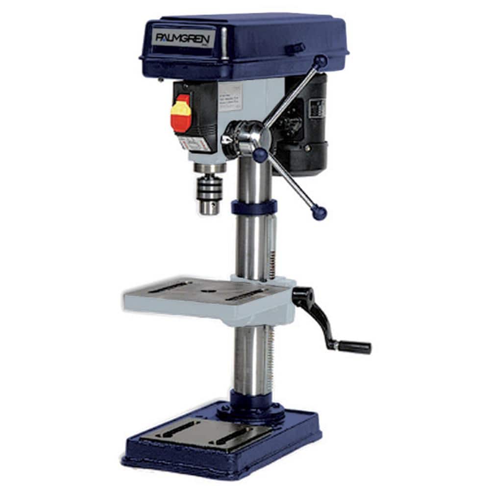 Palmgren 10 in. Swing, 5Speed Bench Step Pulley Drill Press 9680110