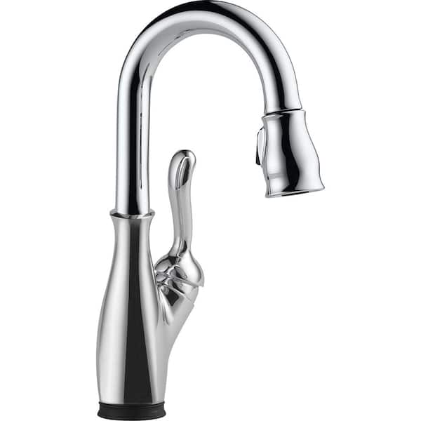 Delta Leland Single-Handle Bar Faucet with Touch2O Technology in Chrome