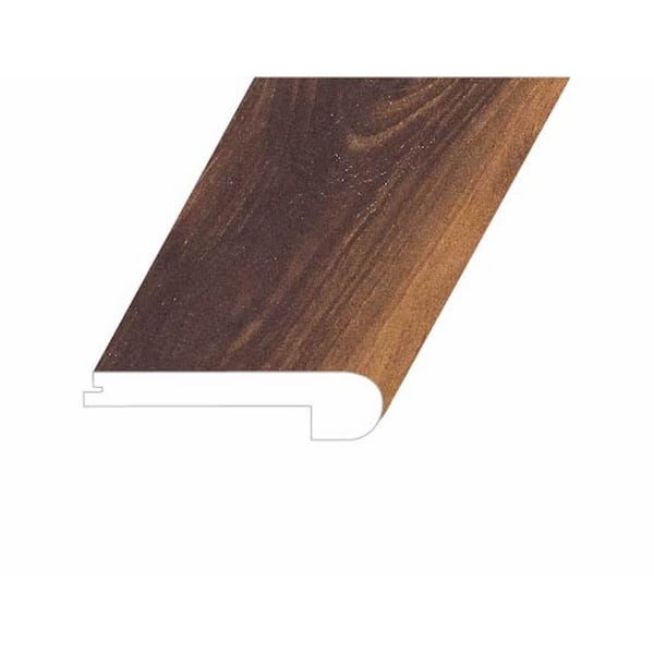 Montserrat Veritas Vivid Copper 1 in. T x 4.5 in. W x 94.5 in. L Vinyl Flush Stair Nose Molding