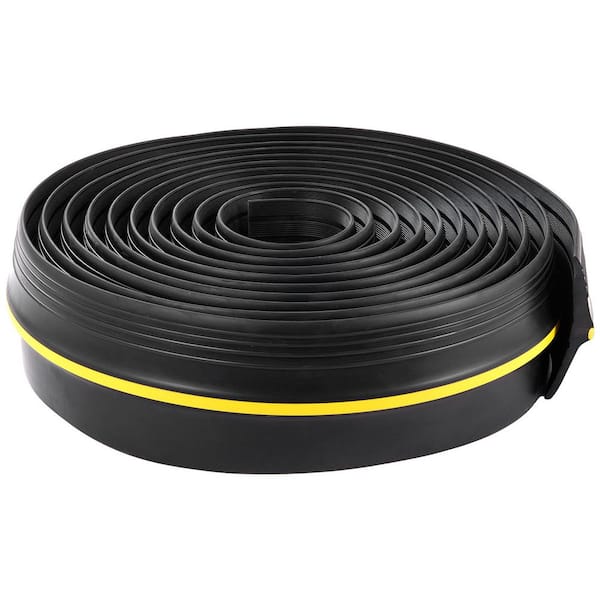Garage Door Threshold Seal Strip, 20 ft. Garage Door Floor Seal Strip with Adhesive, Garage Door Bottom 12.6 x 3.94 in