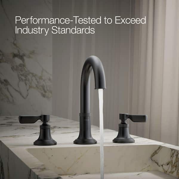 KOHLER Paces 8 in. Widespread Double Handle Bathroom Faucet with