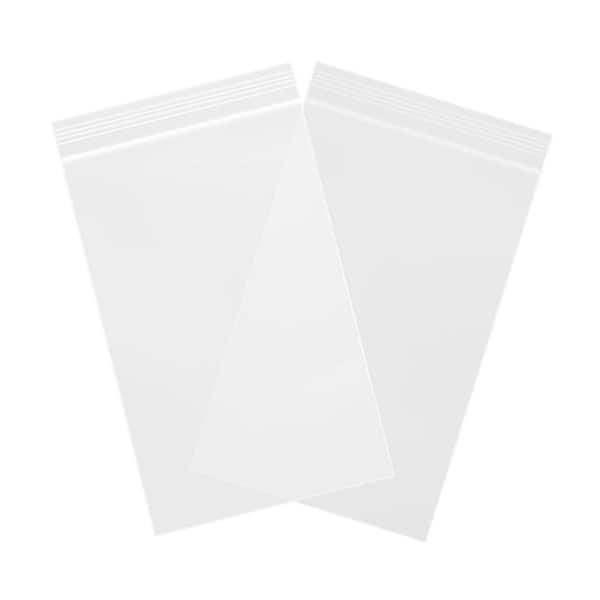 200 Count 3.1 x 5.1 Plastic Zip Poly Bags 2 Mil Reclosable Airtight Waterproof Baggies for Snacks Jewelry Photos